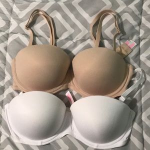 PINK wear everywhere multi-way push up bras